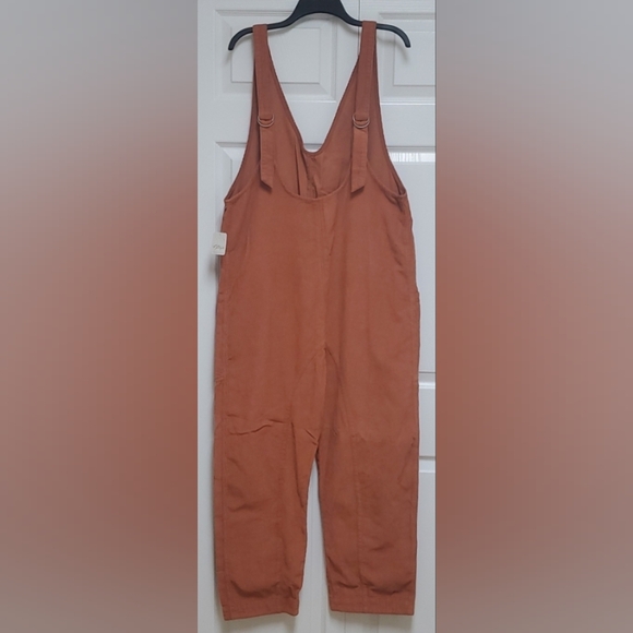 Free People High Roller Cord Jumpsuit/Sunburn - Picture 11 of 15
